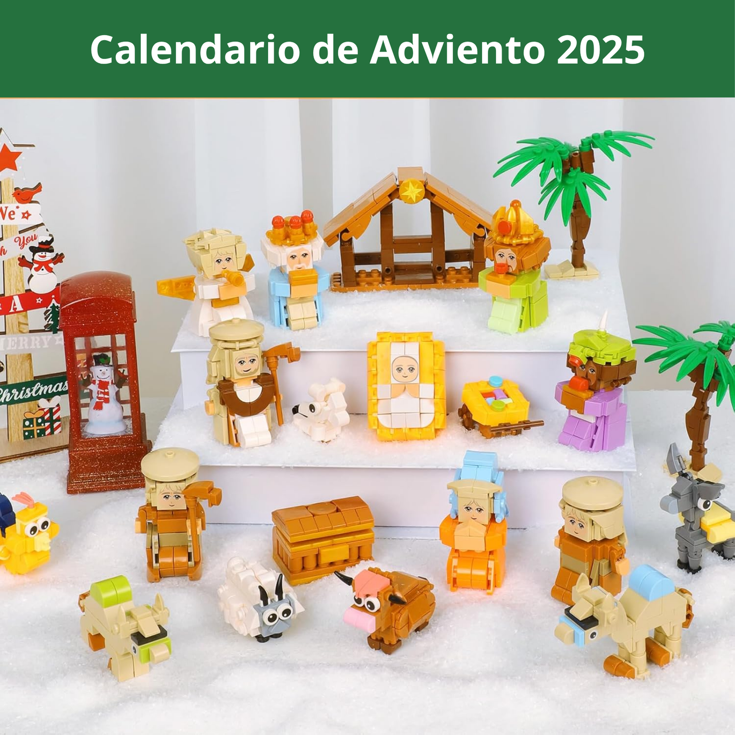 Calendario BuildXMas™|Portal de belén